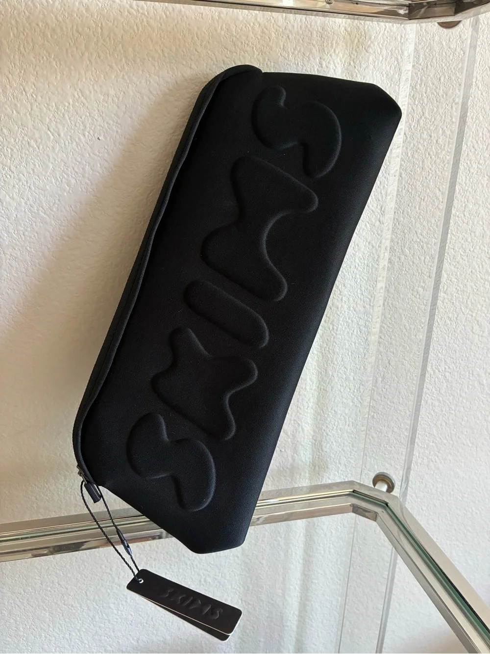 *NWT* SKIMS Onyx Makeup/Travel Pouch
